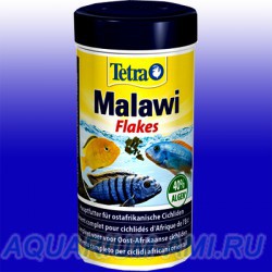 Корм для всех видов травоядных цихлид TETRA Malawi 100ml хлопья